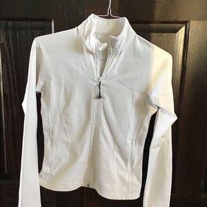 White Lululemon zip jacket - size 4